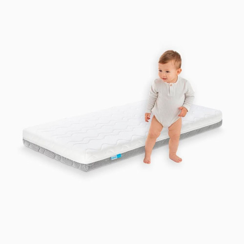 Colchón para Cuna Ecus Kids Lupi Visco Cool blanco/gris (disponible en varias medidas) Blanco / Gris