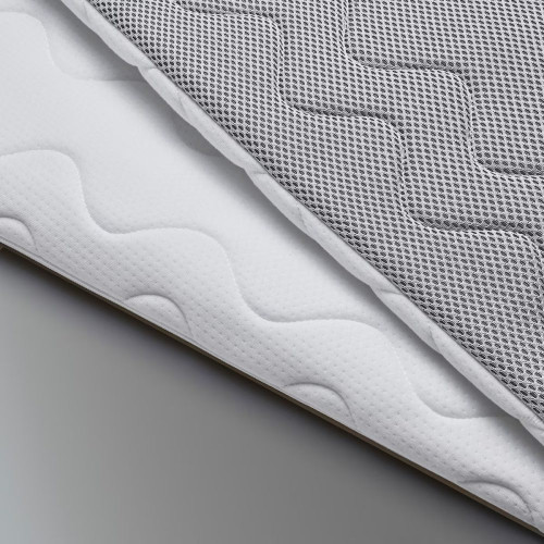 Colchón para Cuna Ecus Kids Lupi Visco Cool blanco/gris (disponible en varias medidas) Blanco / Gris