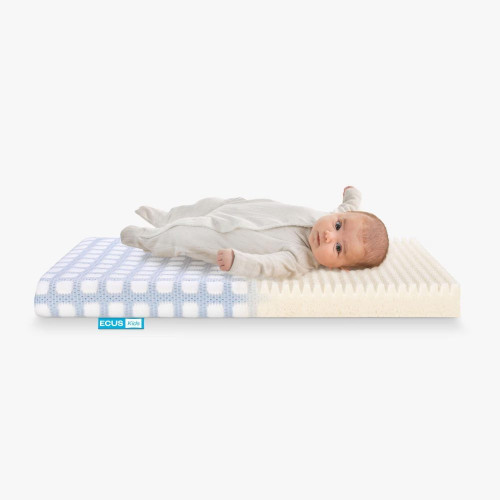 Colchón para Minicuna Ecus Kids Care Ultimate blanco (disponible en varias medidas) Blanco