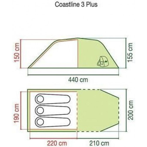 Coleman Coastline 3 Plus