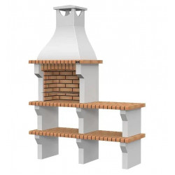 Collippo Silves Barbacoa de obra con mesa lateral (Superficie -