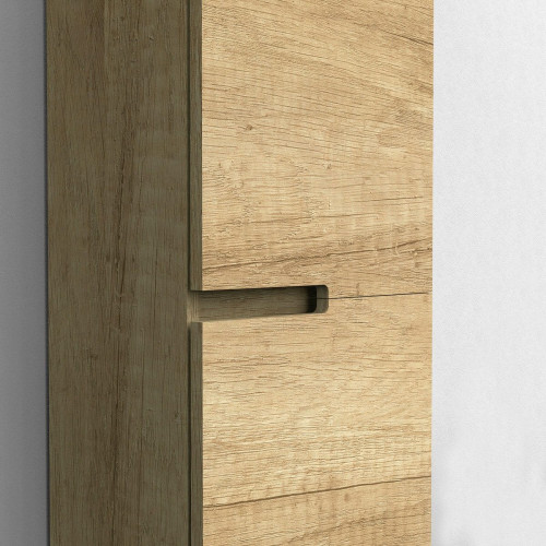 Columna de baño Alda olmo 35x181x25 cm