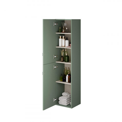 Columna de baño REMIX2 verde mate 35x150.6x31.8 cm