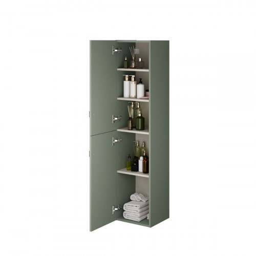 Columna de baño REMIX2 verde mate 35x150.6x31.8 cm