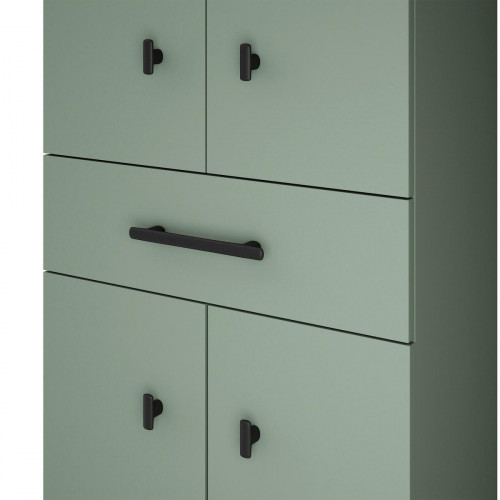 Columna de baño REMIX2 verde mate 60x168.2x31.8 cm