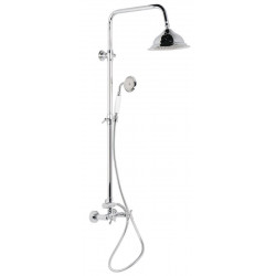 Columna de ducha bimando EDOUARD ROUSSEAU Retro cromado