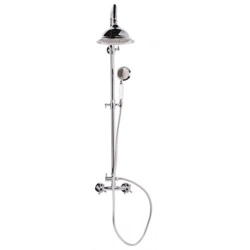 Columna de ducha bimando EDOUARD ROUSSEAU Retro cromado