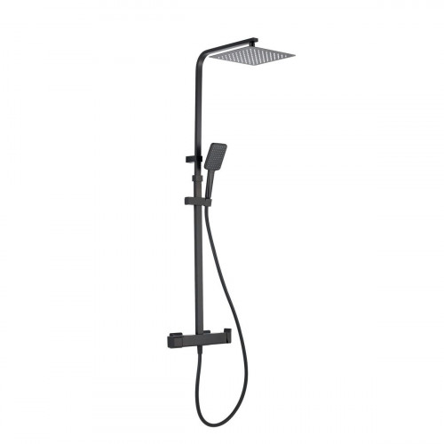 Columna de ducha con grifo monomando SENSEA Studio negro