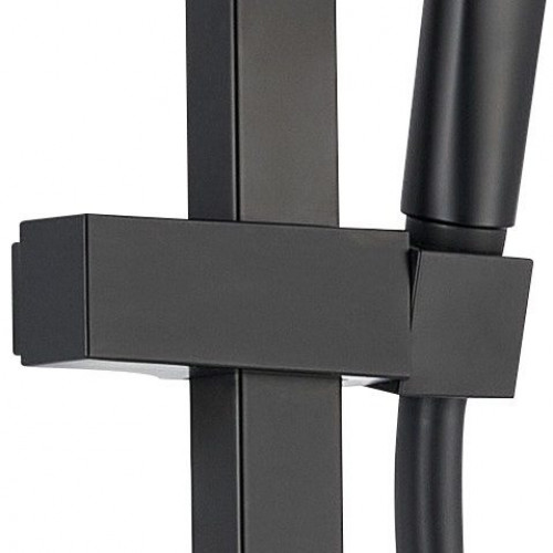 Columna de ducha con grifo monomando SENSEA Studio negro