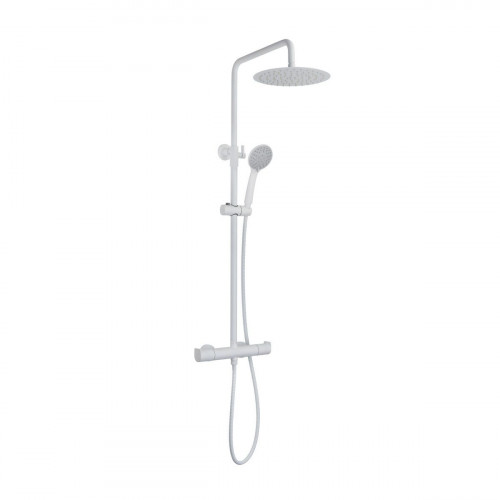 Columna de ducha duomando STROHM TEKA Ethika blanco