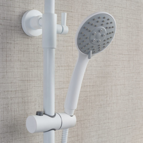 Columna de ducha duomando STROHM TEKA Ethika blanco