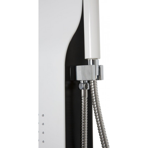 Columna de ducha hidromasaje monomando SENSEA Evodi blanco