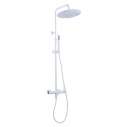 Columna de ducha monomando ESSEBAGNO Envol blanco
