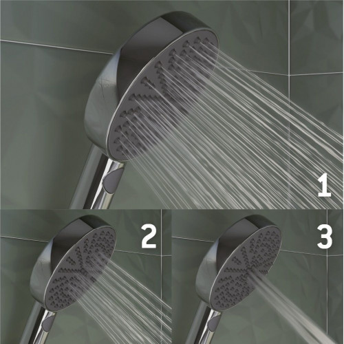 Columna de ducha sin grifo SENSEA Easy cromado