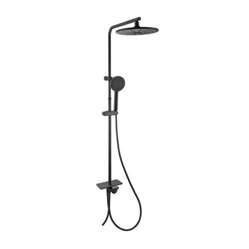 Columna de ducha sin grifo SENSEA Easy negro