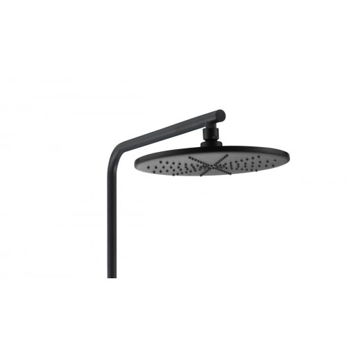 Columna de ducha sin grifo SENSEA Easy negro