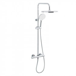 Columna de ducha XXL 250 con mezclador termostático, ducha de 3 rociadores, cromo (SATSSTKE)