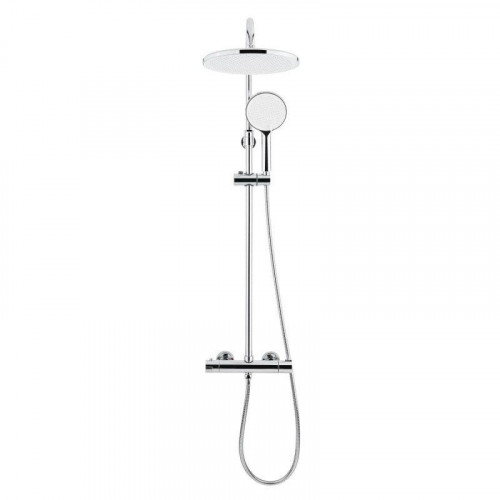 Columna de ducha XXL 250 con mezclador termostático, ducha de 3 rociadores, cromo (SATSSTKE)