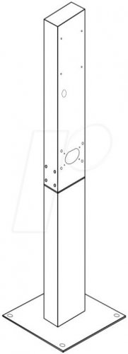 Columna de montaje, para estaciones de carga Wallbox, 149 cm, ne