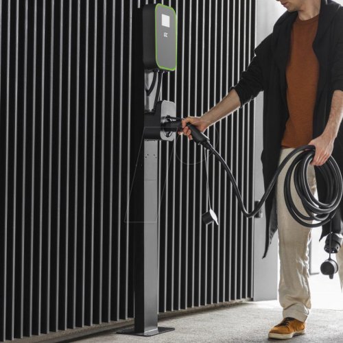 Columna de montaje, para estaciones de carga Wallbox, 149 cm, ne