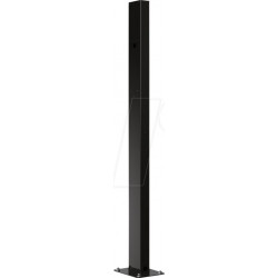 Columna de montaje, para HabuDen, 147,5 cm, negro