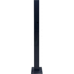 Columna para AC Wallbox , ajustable, negra