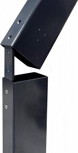 Columna para AC Wallbox , ajustable, negra
