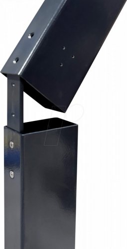 Columna para AC Wallbox , ajustable, negra