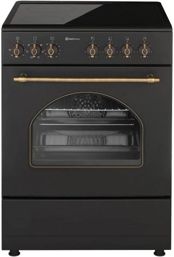 Combo Pack Solthermic Cocina Eléctrica Vitrocerámica Con Horno + Campana H60pr