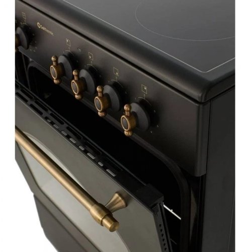 Combo Pack Solthermic Cocina Eléctrica Vitrocerámica Con Horno + Campana H60pr