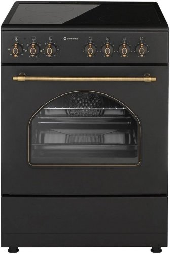 Combo Pack Solthermic Cocina Eléctrica Vitrocerámica Con Horno + Campana H90pr
