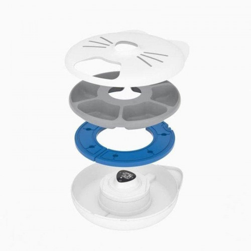 Comedero automático para gatos Catit Pixi Smart pantalla táctil LCD Wi-Fi 2.4 GHz