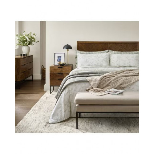 Cómoda de madera de palisandro con 6 cajones Bremen EuroVolter Nogal