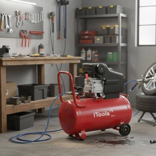 Compresor aire aceite 8 bar 115 psi silencioso 2cv 1.5kw ITOOLS