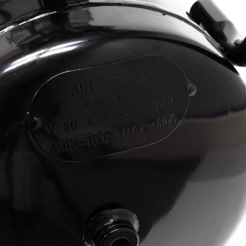 Compresor aire con tanque 50l 2cv 1500w Compresor de taller Trabajos aire comprimido