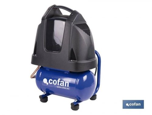 Compresor de pistón coaxial portátil 1,5 HP