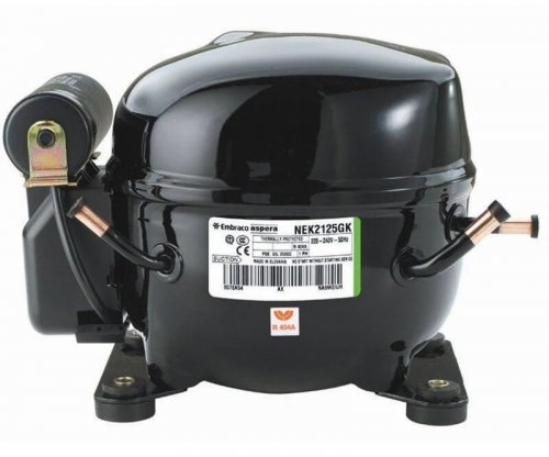 Compresor Embraco NEK/EMT6165U R290 220v 1/4Cv Alta Media Temperatura 6,20cm3