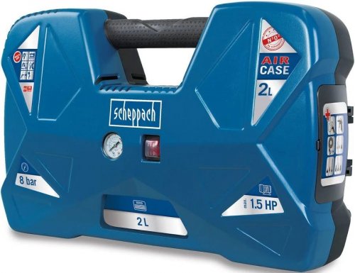 Compresor portátil Scheppach Air Case