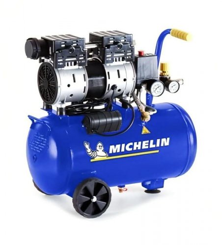 Compresor Silencioso 24l 1hp Michelin ca-mx24-1