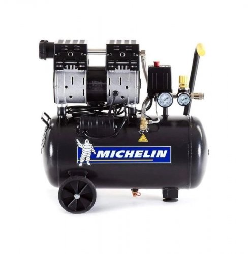 Compresor Silencioso 24l 1hp Michelin ca-mx24-1