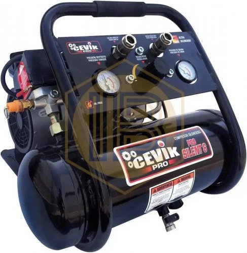 Compresor Silencioso 6L 1hp Pro Cevik