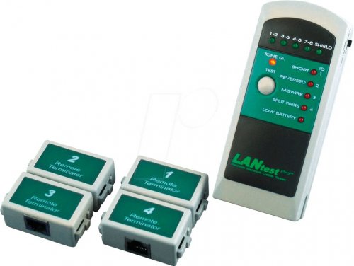 Comprobador de cables LANtest Pro Kit