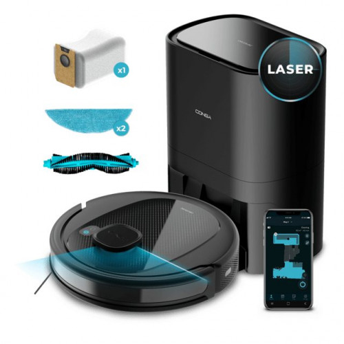 Conga 7490 Eternal Home X-Treme con navegación láser y base de autovaciado