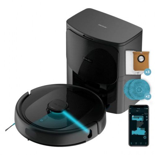 Conga 9590 Spin Revolution Ultra Power Home Robot aspirador con navegación láser.