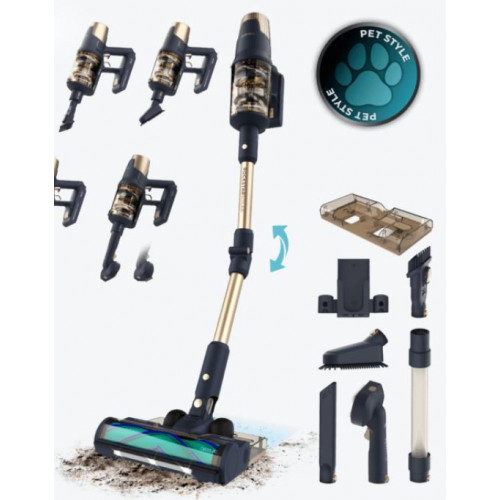 Conga Rockstar 10500 Solar AquaPet Flex Aspirador escoba sin cable