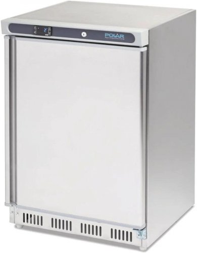 Congelador bajo mostrador acero inoxidable Polar