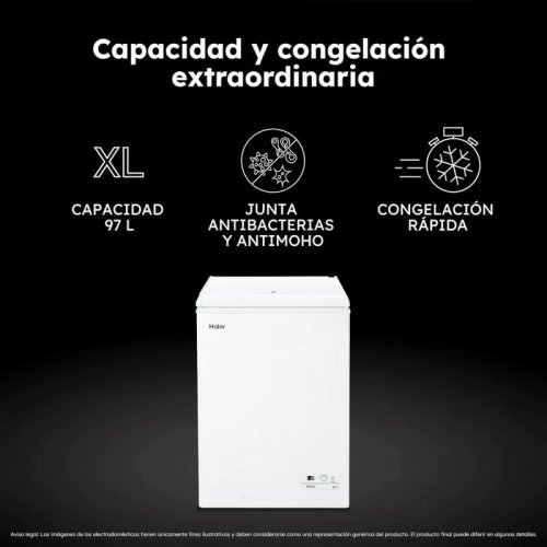Congelador Haier hce100e