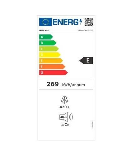 Congelador Hisense FT546D4AWLYE