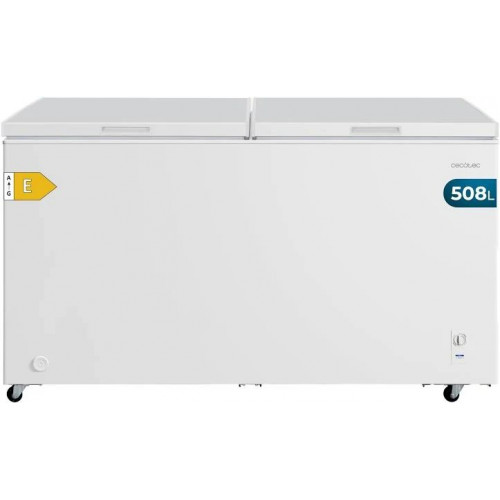 Congelador Horizontal Cecotec Bolero CoolMarket Chest Duo 508M White E 508L