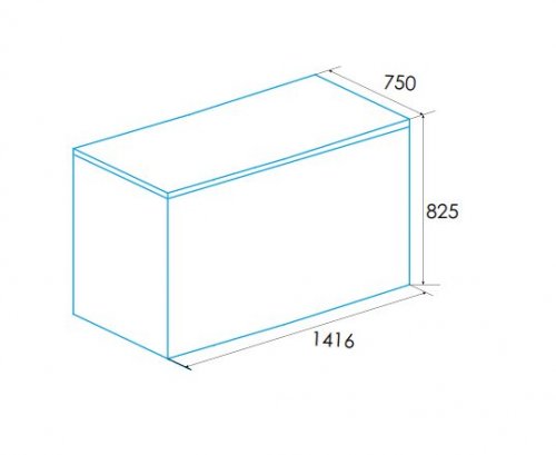 Congelador horizontal Edesa EZH-4211
